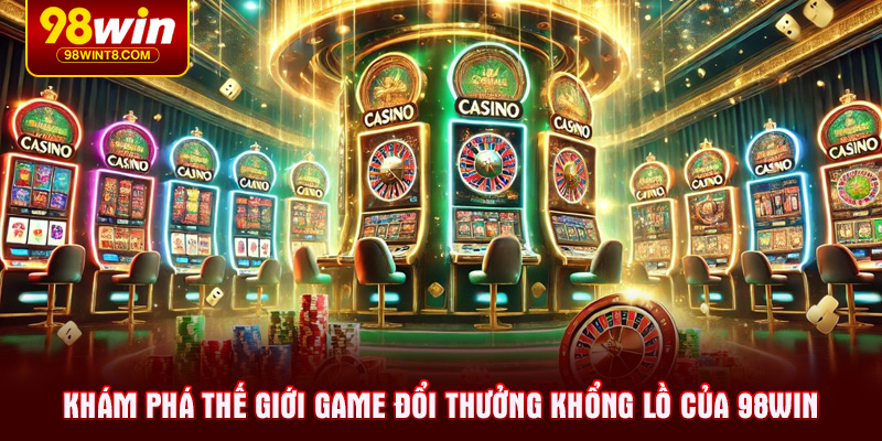 Khám phá thế giới game đổi thưởng khổng lồ của 98WIN
